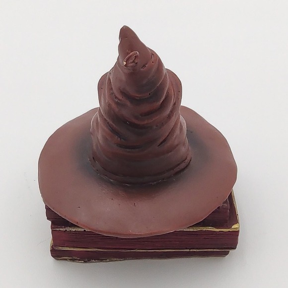 Harry Potter Sorting Hat Ornament Resin Hand Painted Magic School Books - Picture 4 of 10
